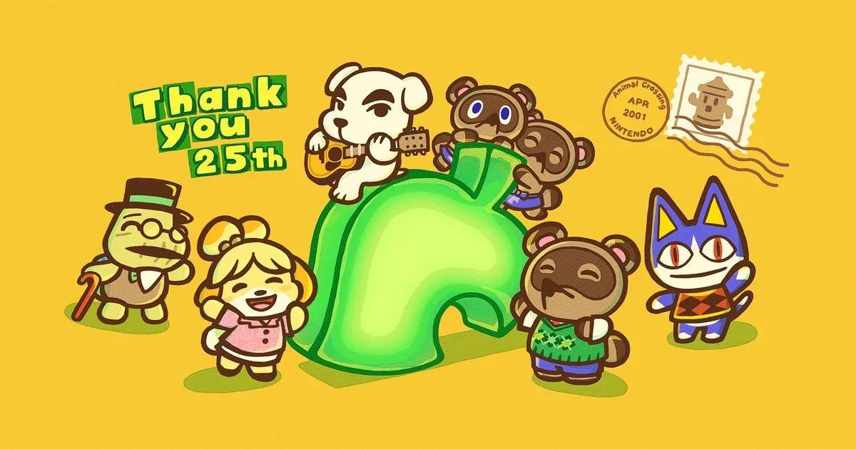 Animal Crossing: New Horizons gets a new item to celebrate 25 years