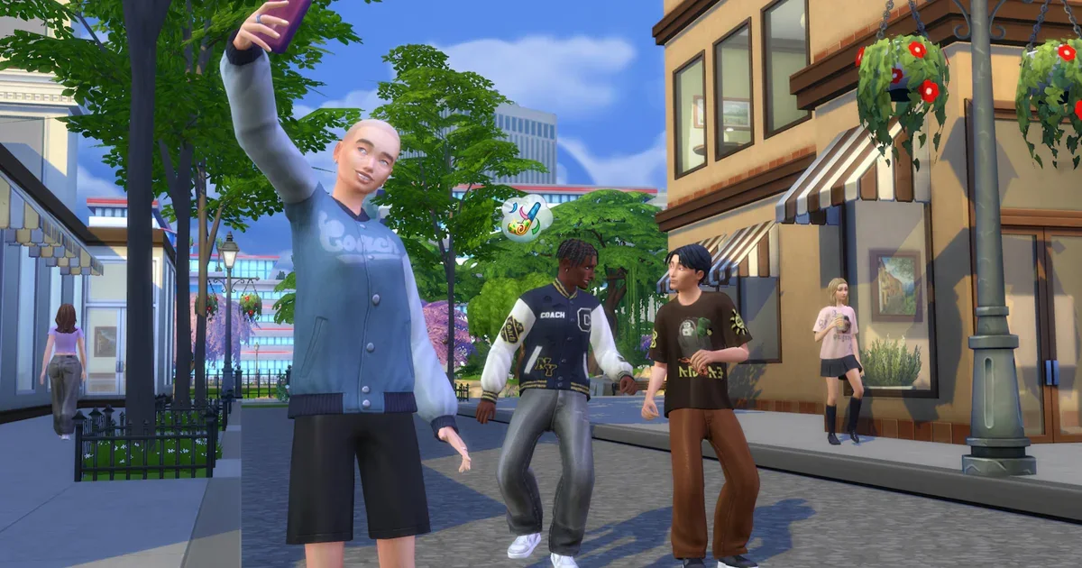 The Sims 4 patch makes it so your public lot gatherings won't be interrupted