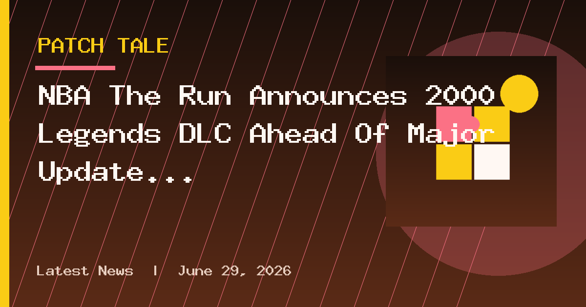 NBA The Run Announces 2000 Legends DLC Ahead Of Major Update